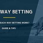 how does a each way bet work